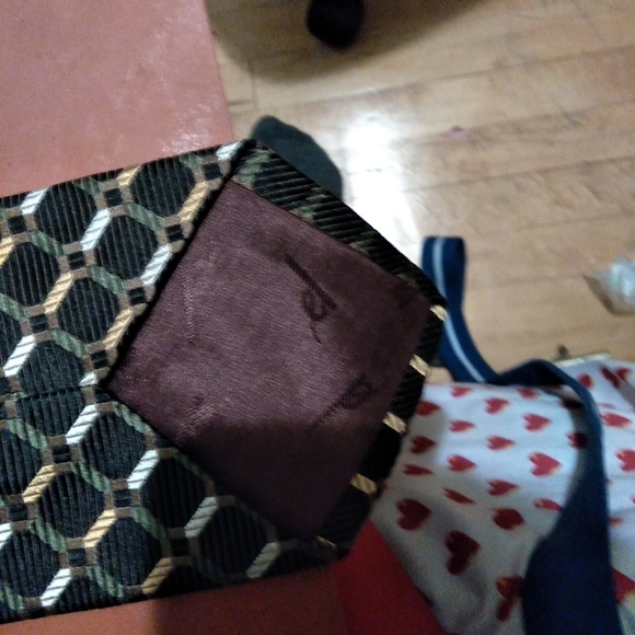 Xmi Platinum big and tall silk tie - Picture 3 of 3